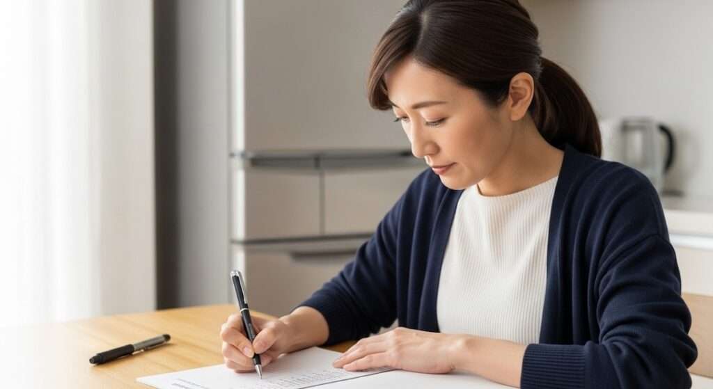 買い物リストの事前確認を徹底する