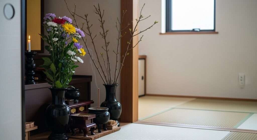 仏花や榊などの宗教関連用品の取り扱い